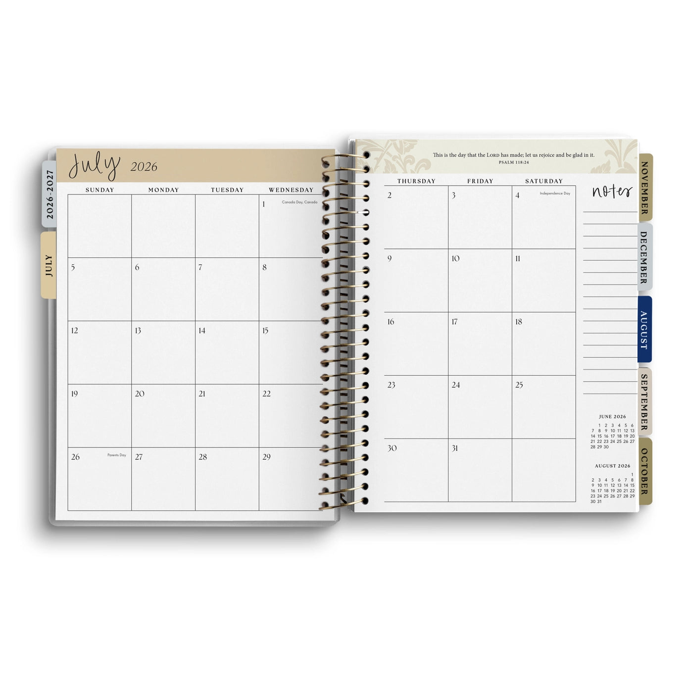 PREORDER: Walking with Jesus 2026-2027 18 Month Planner
