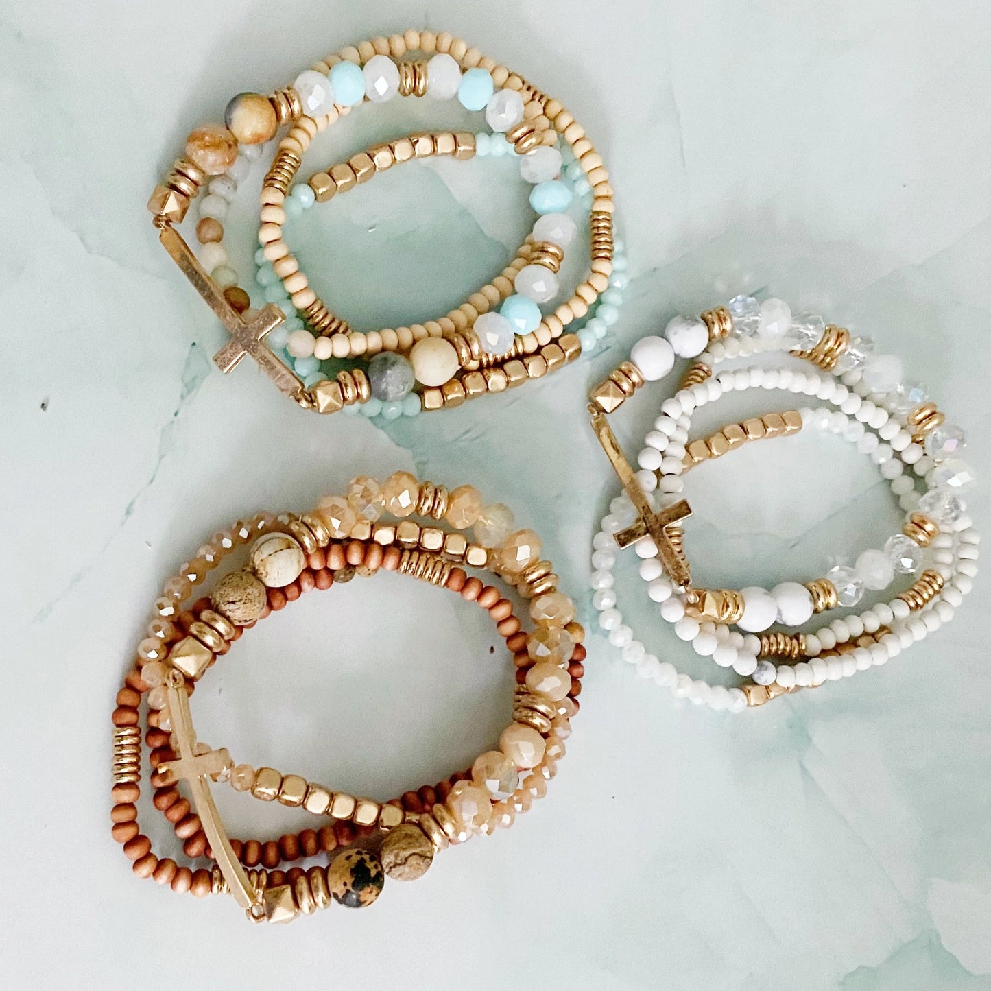 PREORDER: Beaded Stretch Bracelet