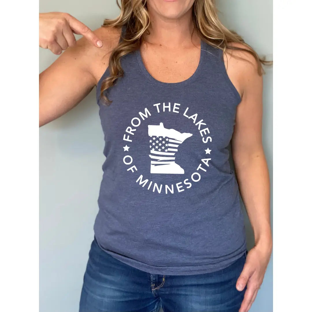PREORDER: Lakes of MN tank/tee