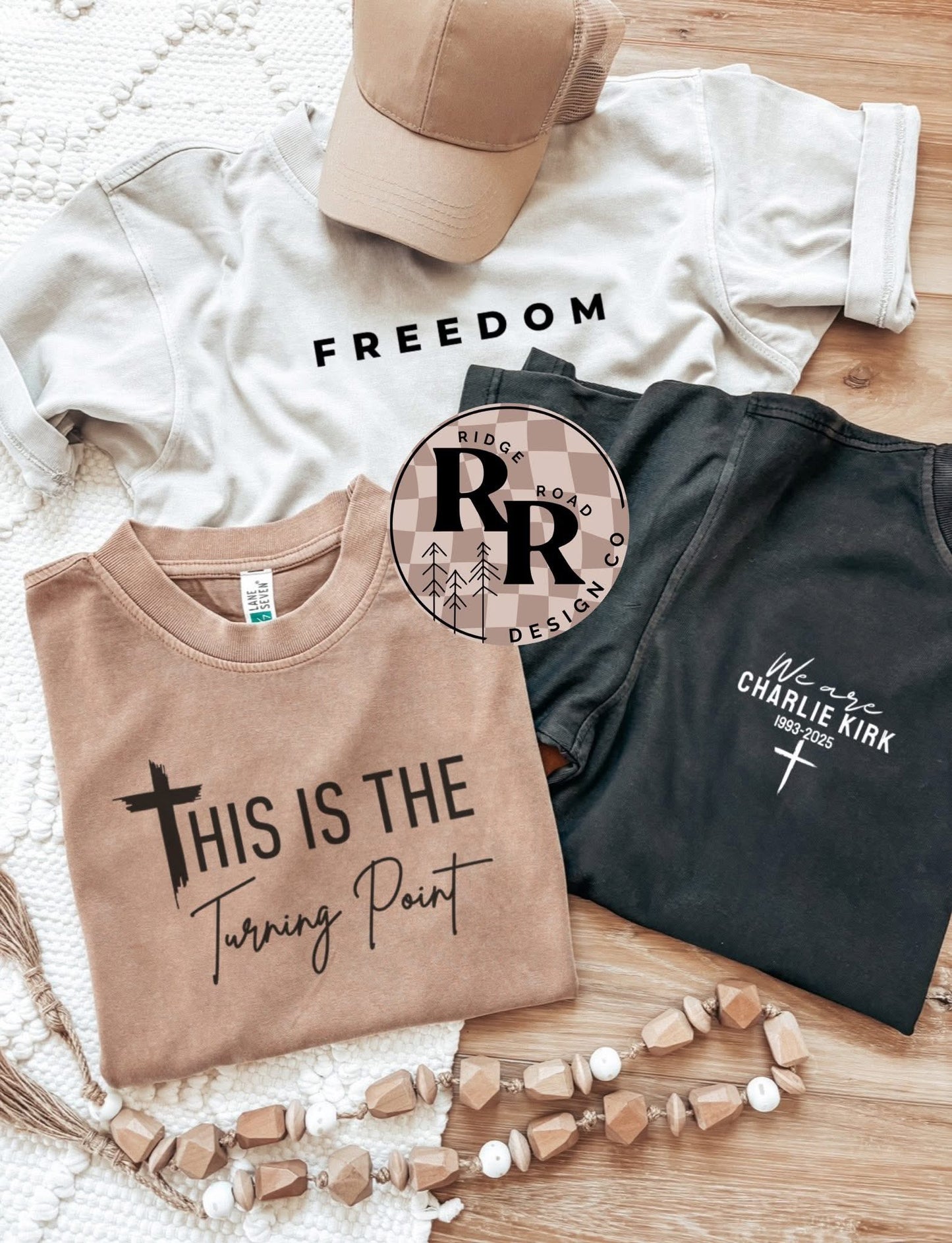 PREORDER: Charlie Kirk Tees