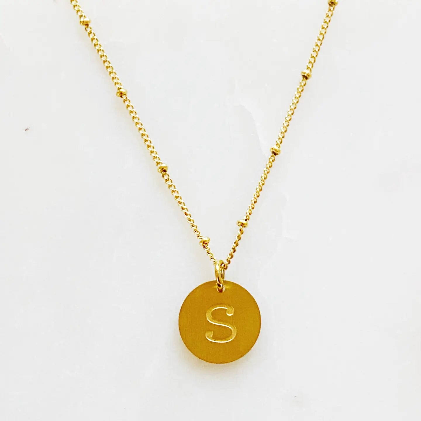 PREORDER: Charm Initial Necklace
