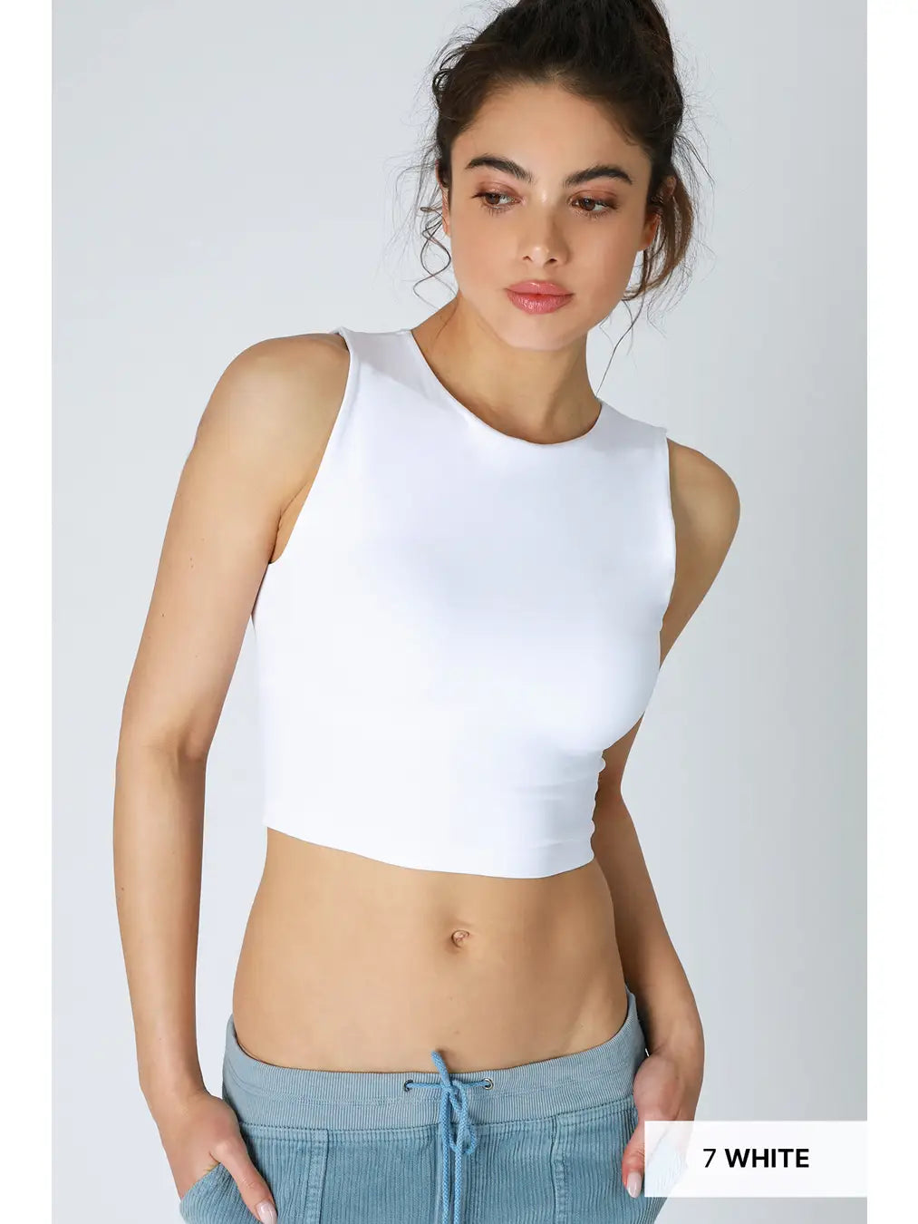 PREORDER: NikiBiki Crew Neck Crop Top
