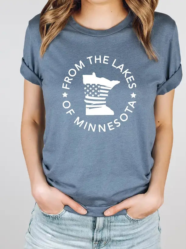 PREORDER: Lakes of MN tank/tee