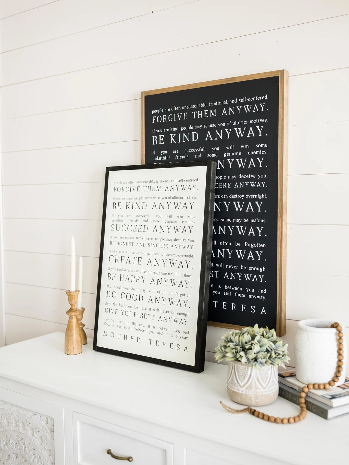 PREORDER: Love Them Anyway | Mother Teresa | Wall Art