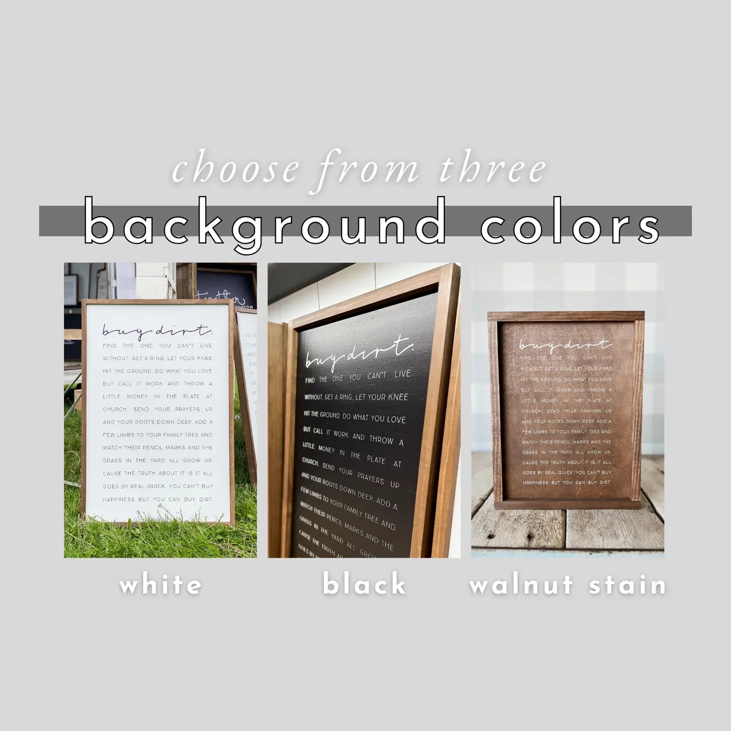 13x13 Our Father Sign
