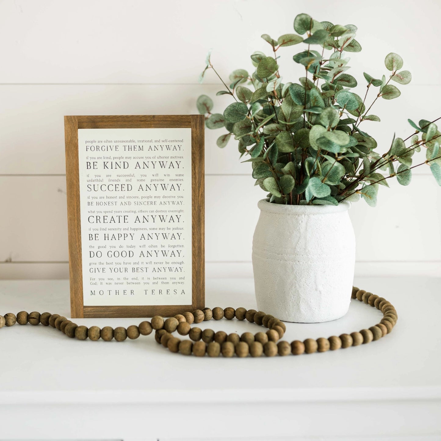 PREORDER: Love Them Anyway | Mother Teresa | Wall Art