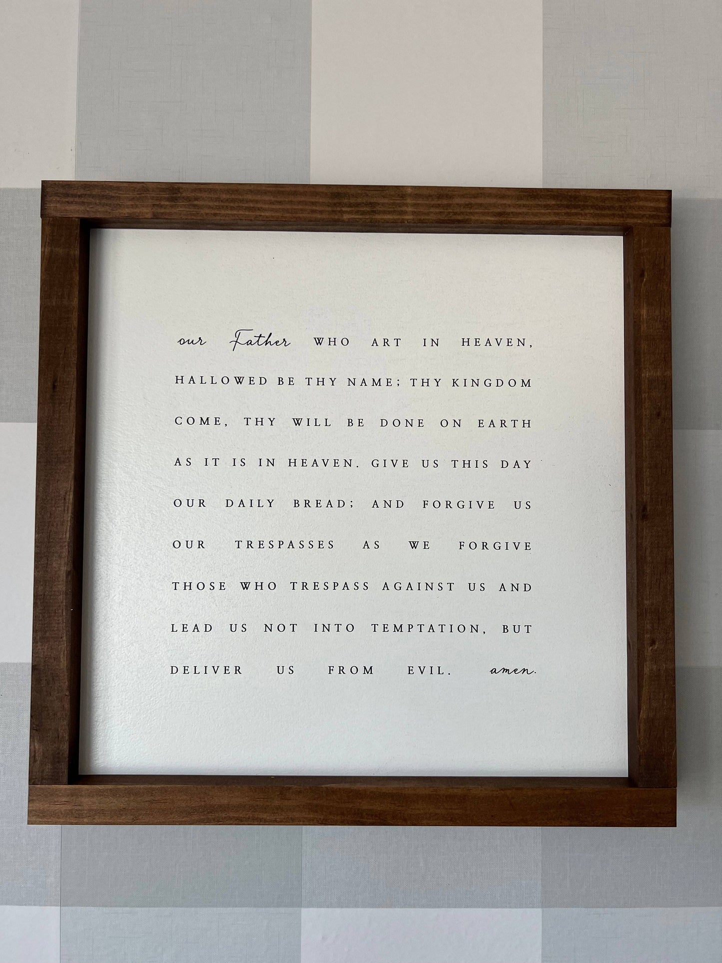 Our Father Who Art in Heaven | the Lord's Prayer