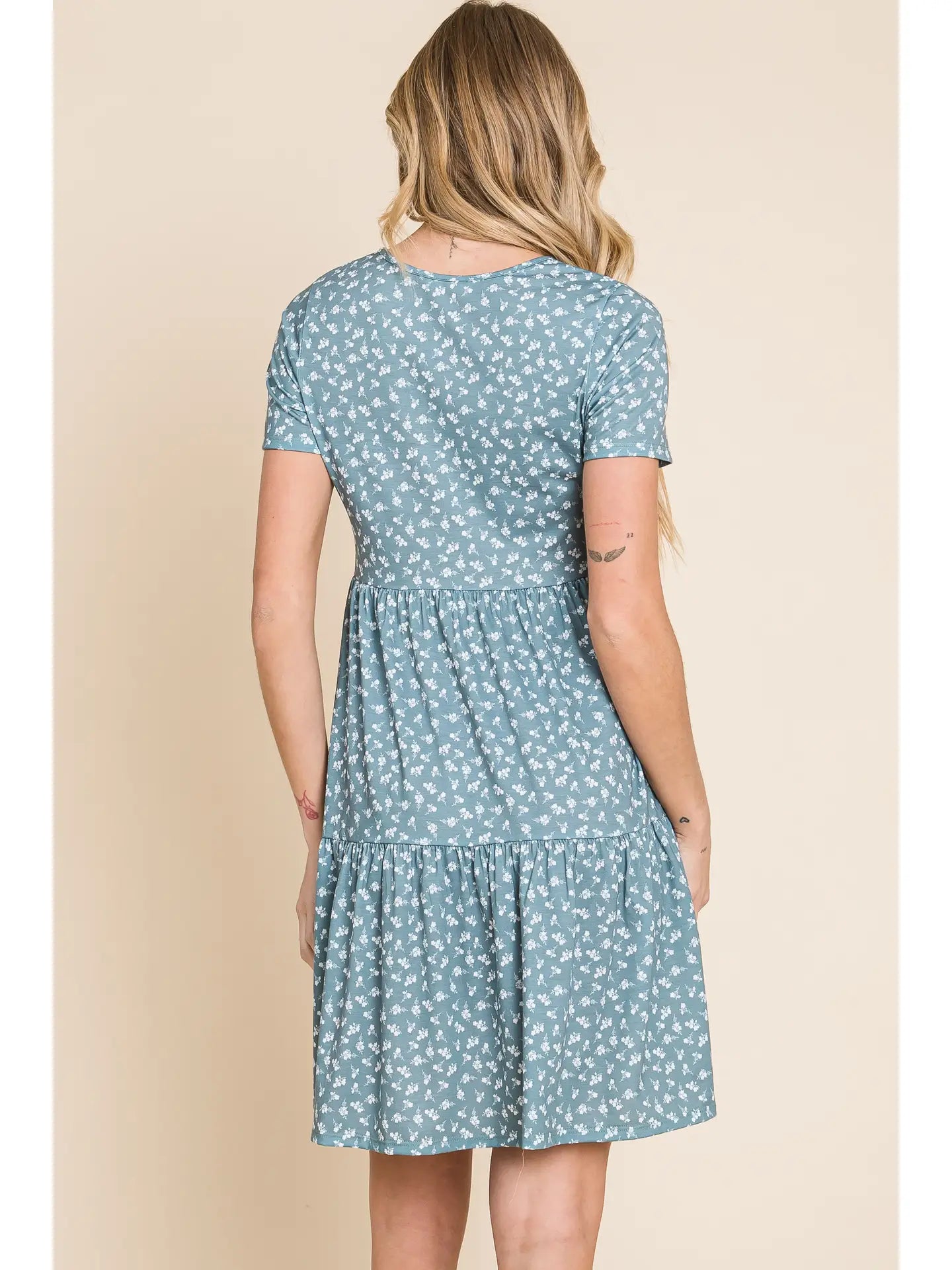 PREORDER: Floral Bliss Tiered Dress