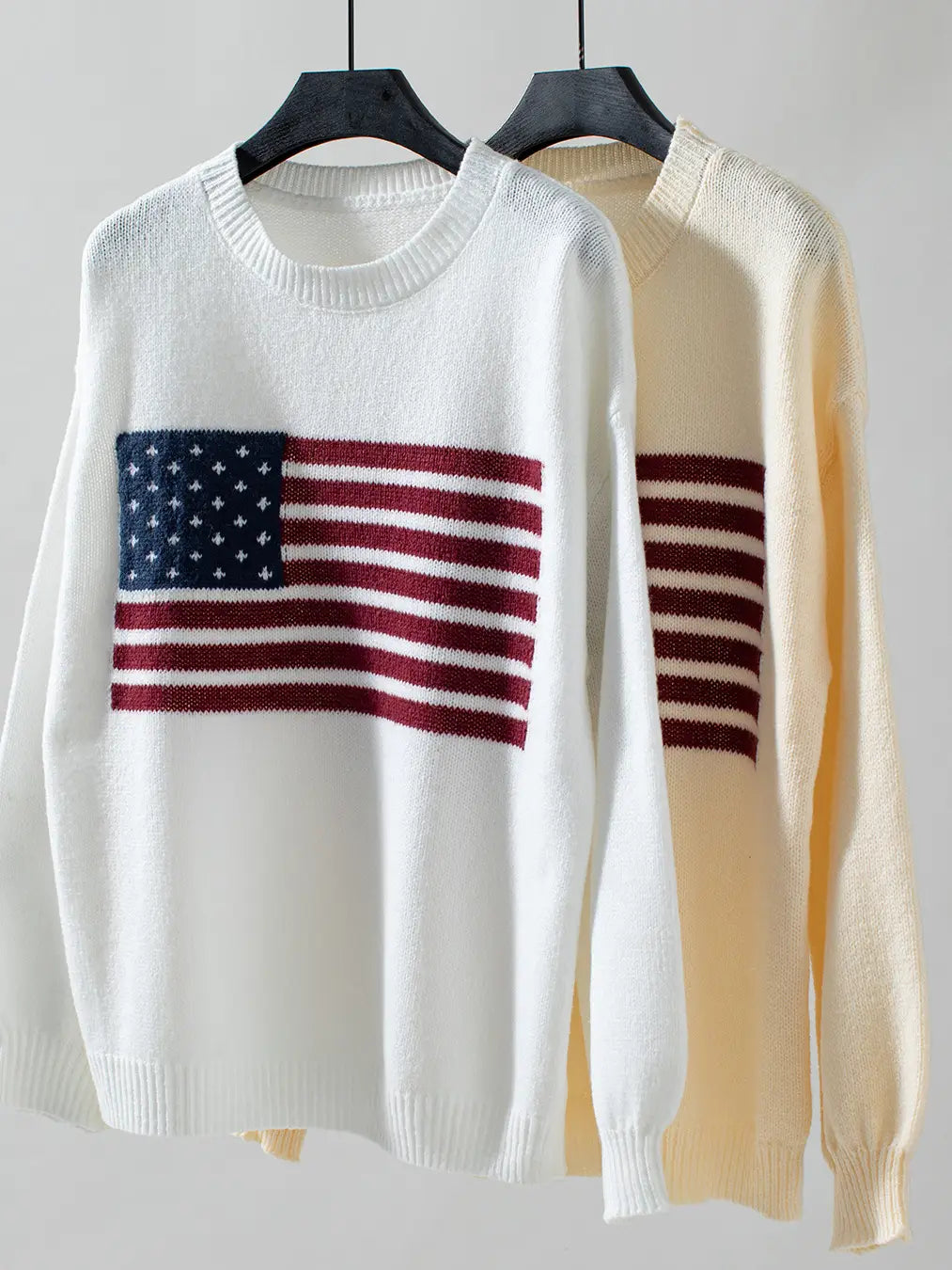 PREORDER: 4th of July American Flag Crewneck Sweater