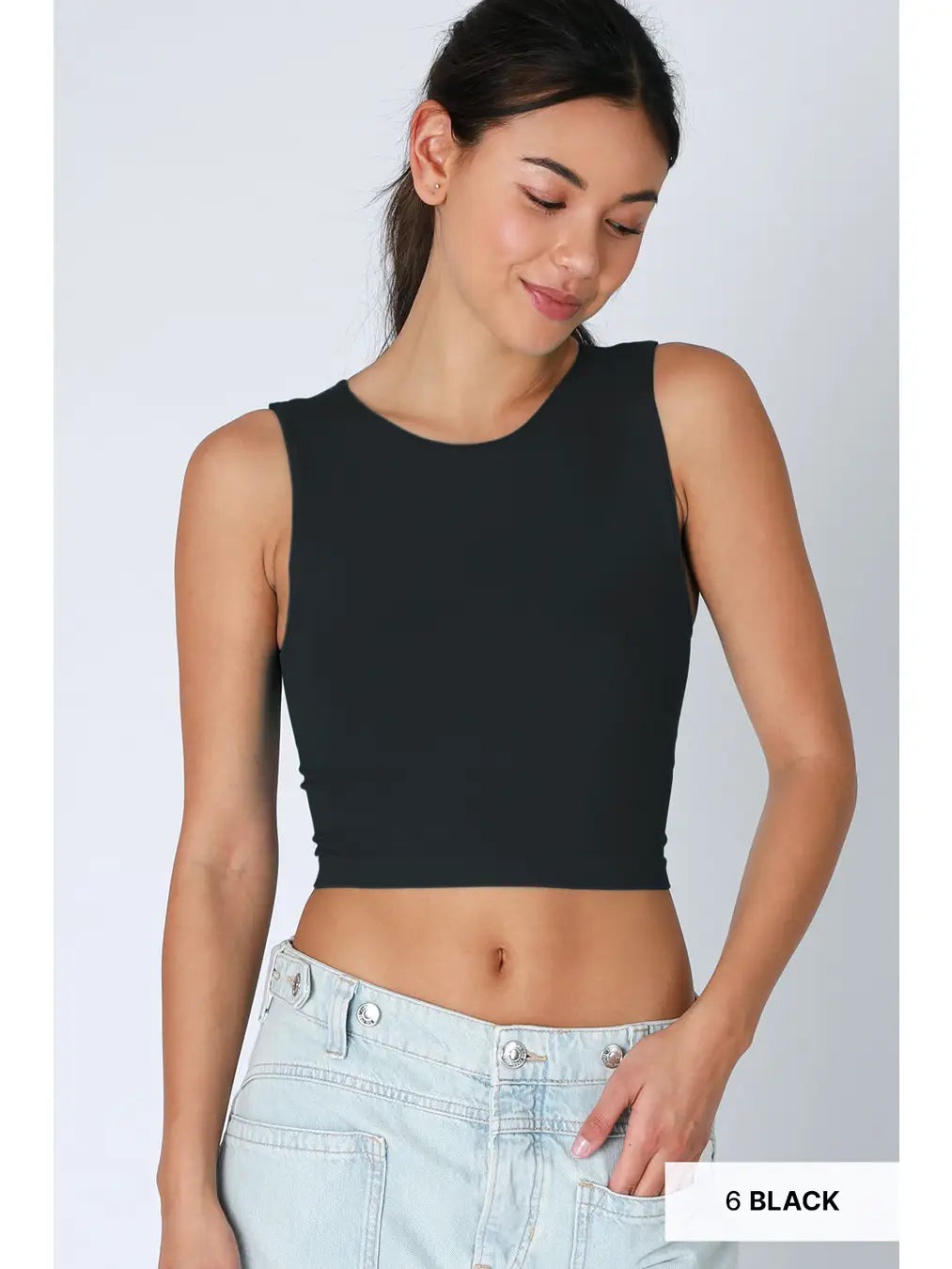 PREORDER: NikiBiki Crew Neck Crop Top