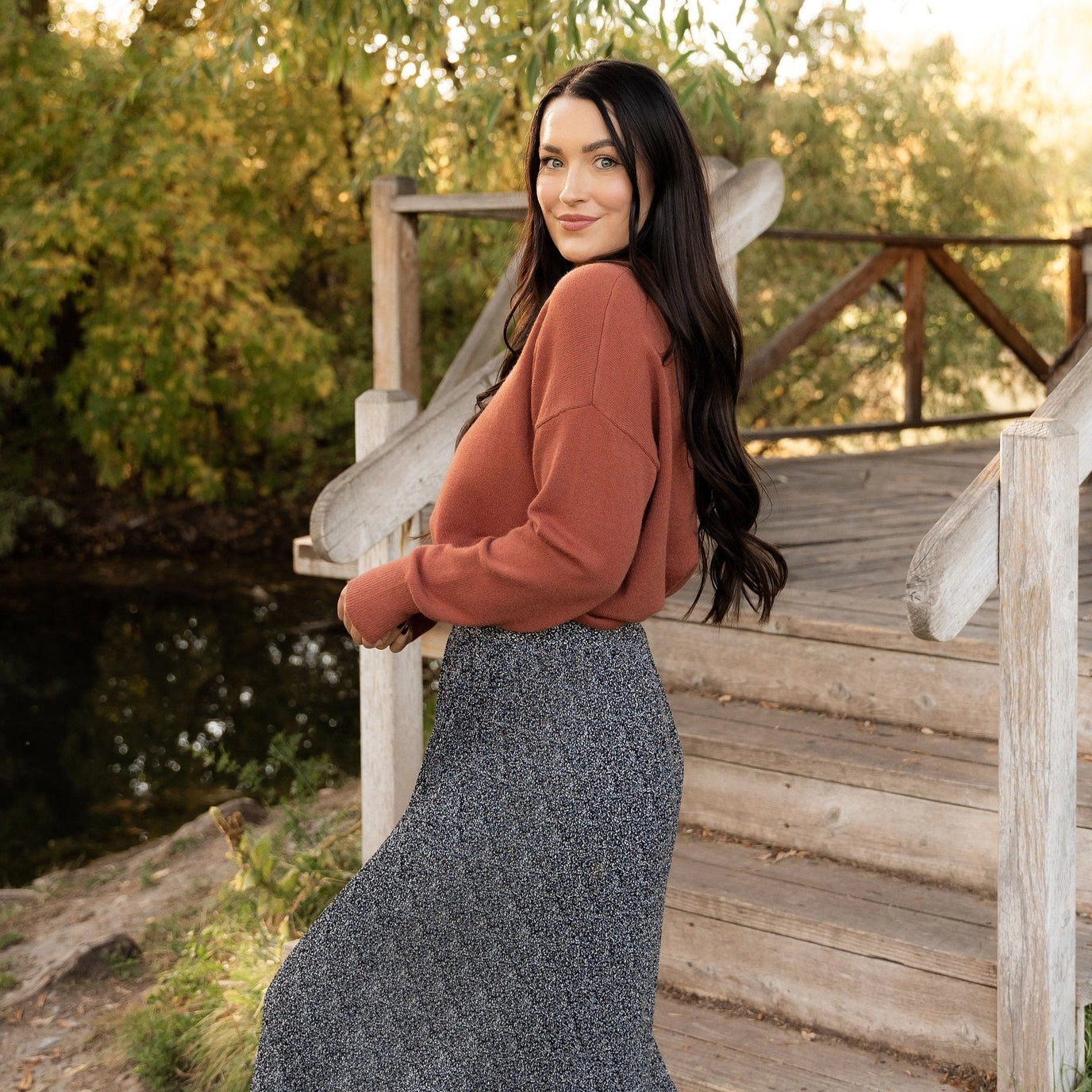 PREORDER: Camilla Sweater - Light Rust