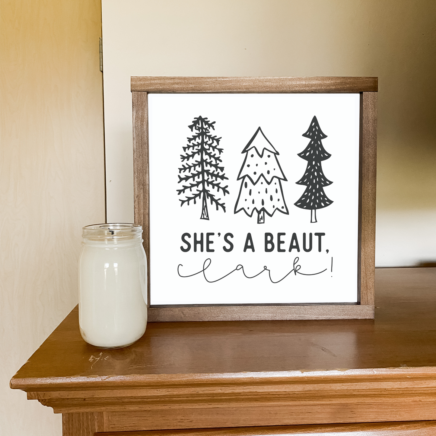 She's A Beaut Clark | Christmas Home Decor, Made in the USA