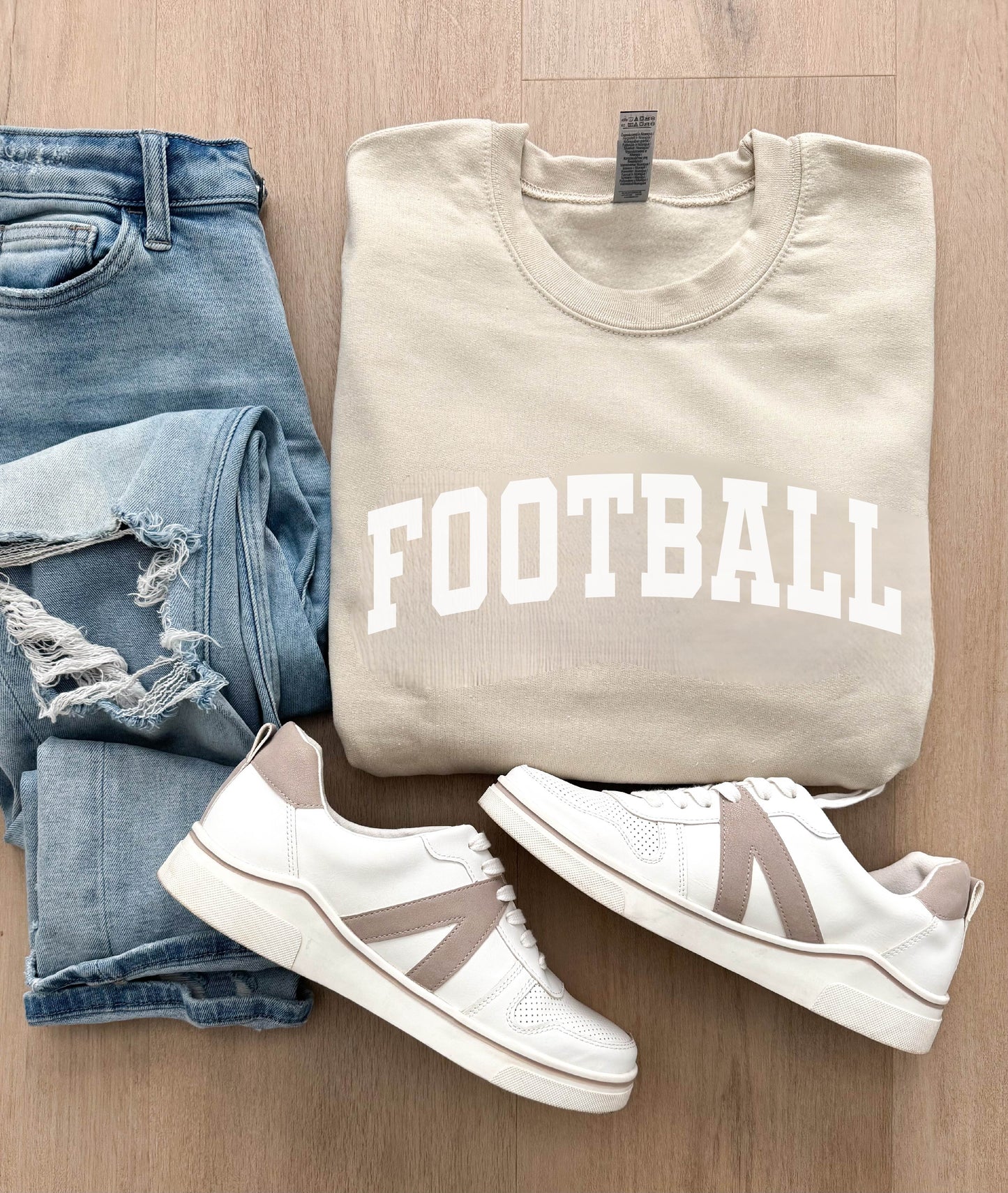 PREORDER: Football arch fleece sweatshirt