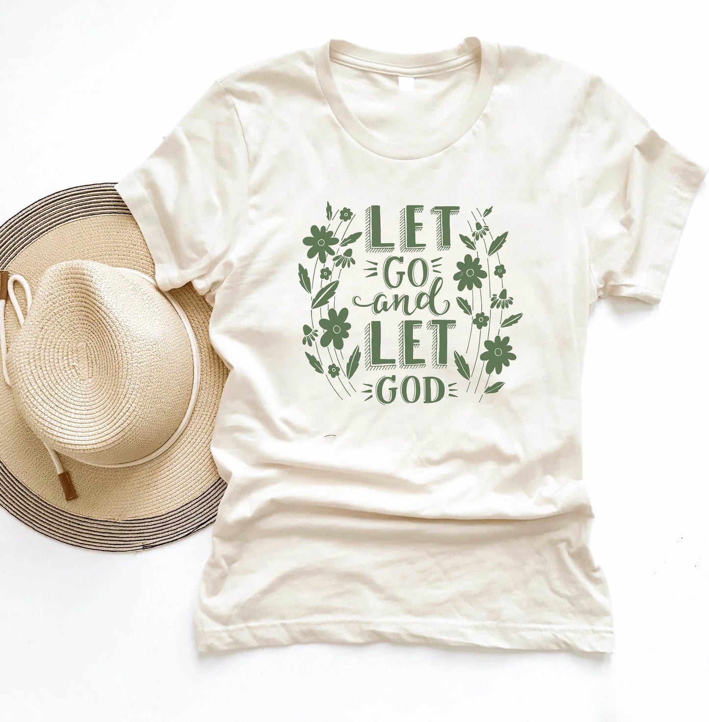 PREORDER: Let Go and Let God Tee