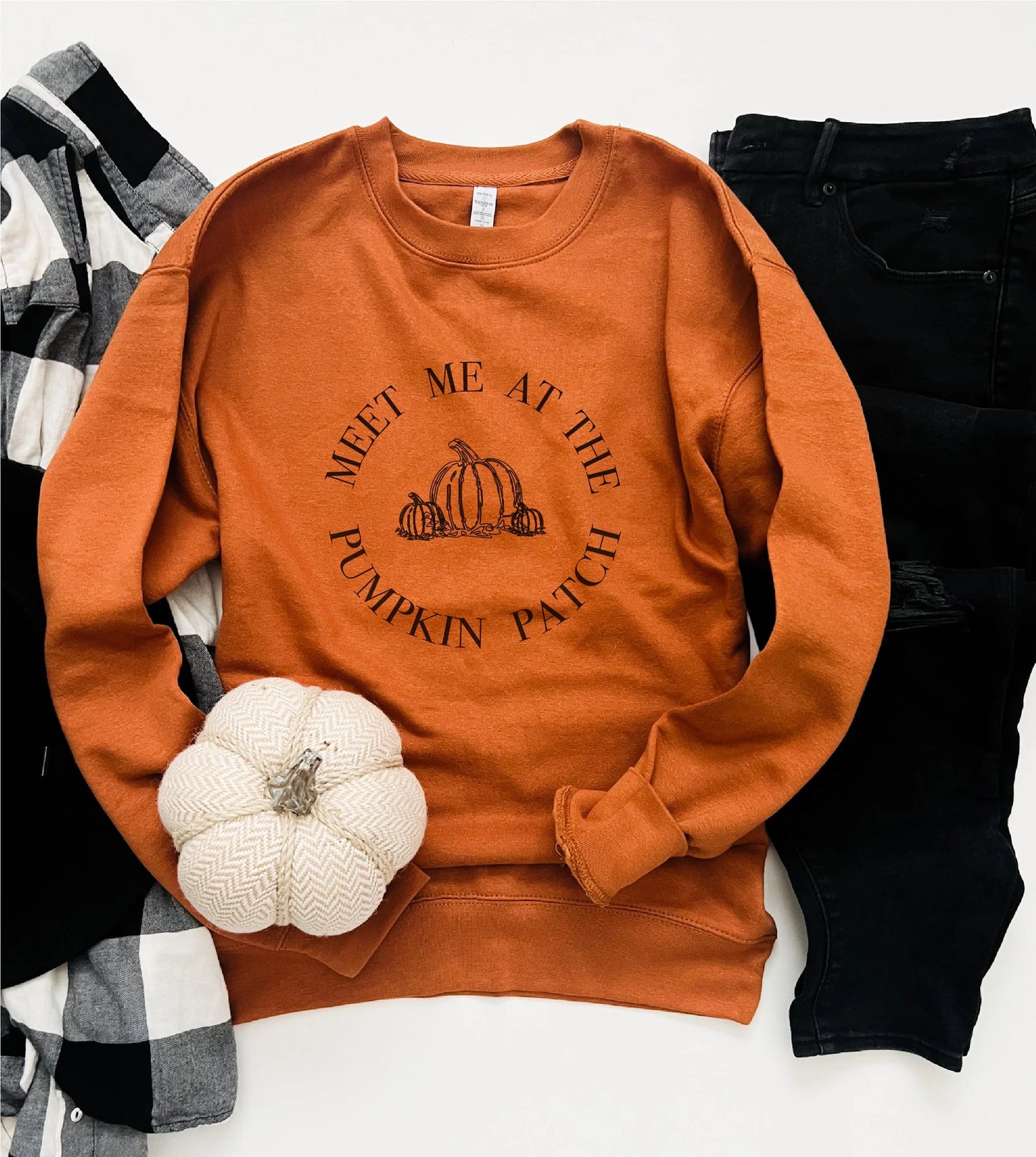 PREORDER: Meet me at the pumpkin patch sweatshirt