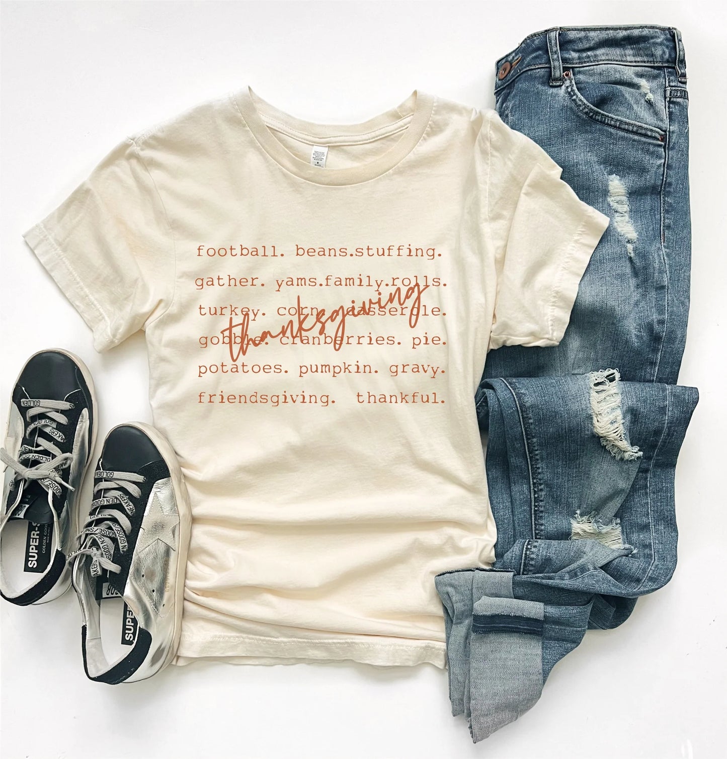 PREORDER: Thanksgiving Words Tee
