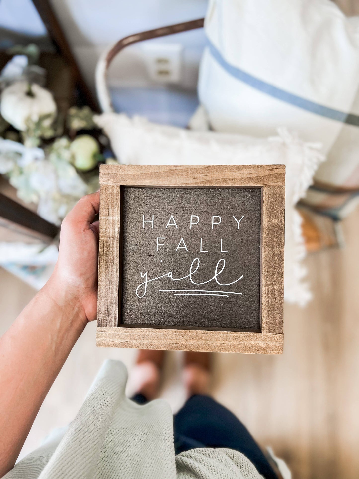 Happy Fall Y'all | Fall Wall Decor, Fall Home Decor