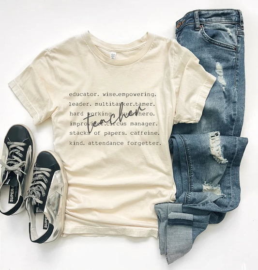 PREORDER: Teacher Words T-Shirt