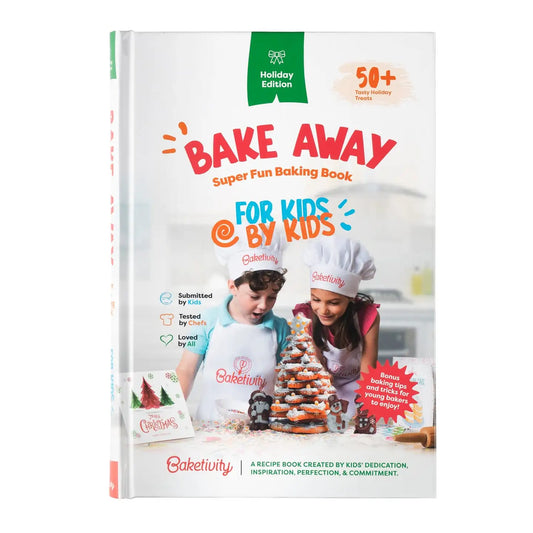 PREORDER: Bake Away Kids Baking Cookbook with Pictures