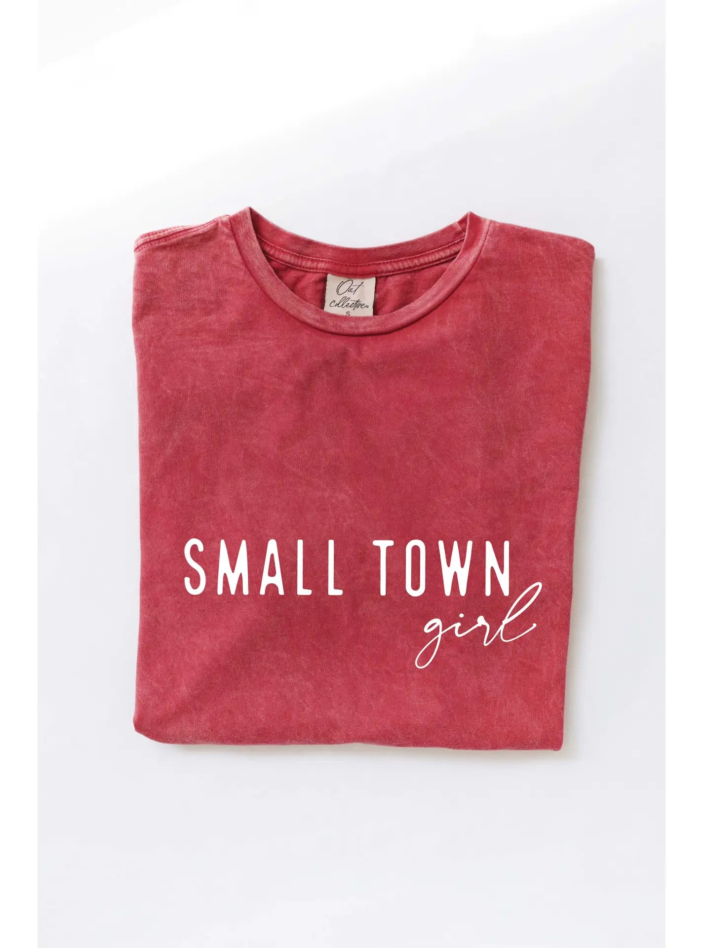 PREORDER: Small Town Girl Mineral Washed Graphic Top