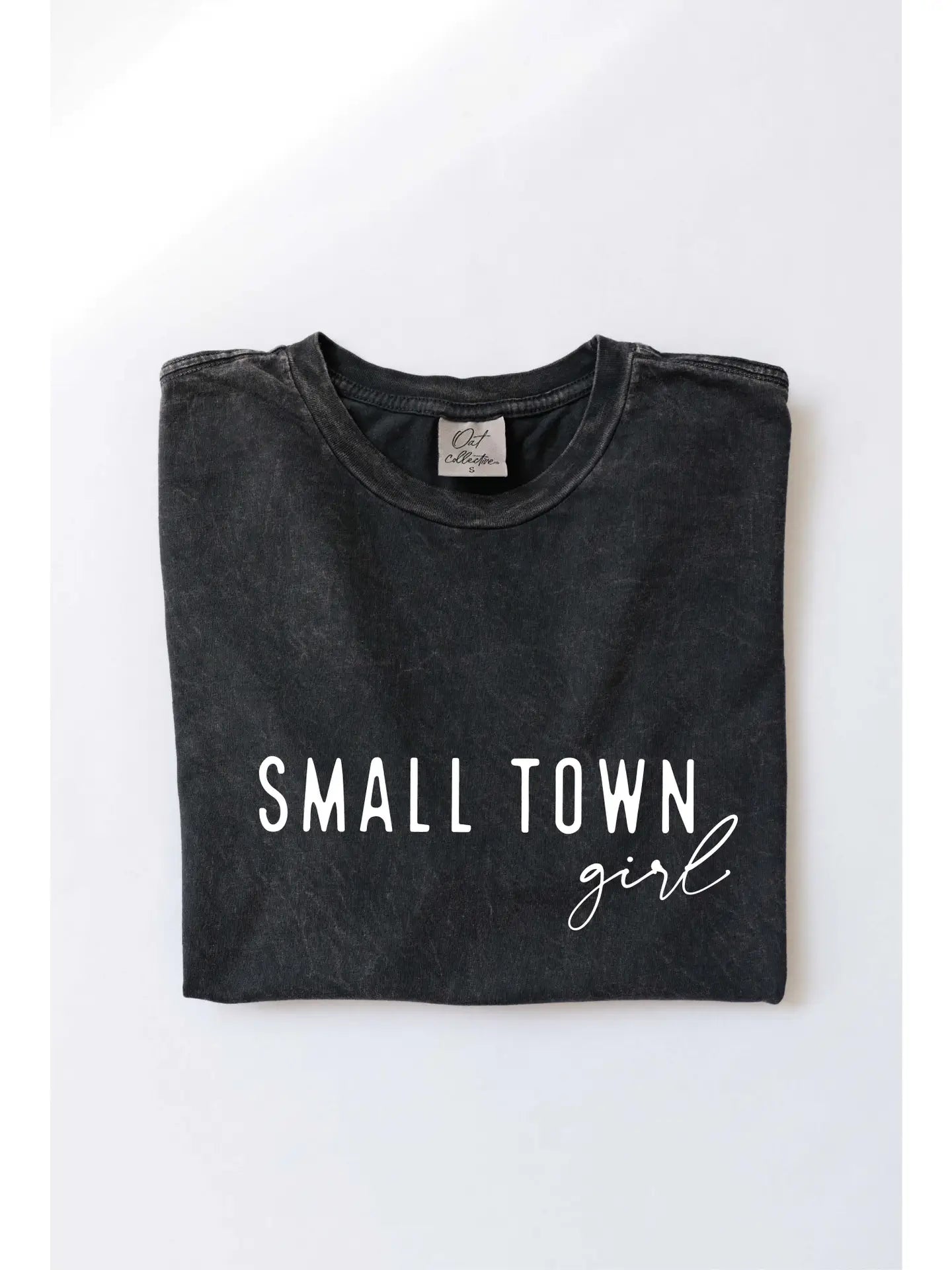 PREORDER: Small Town Girl Mineral Washed Graphic Top