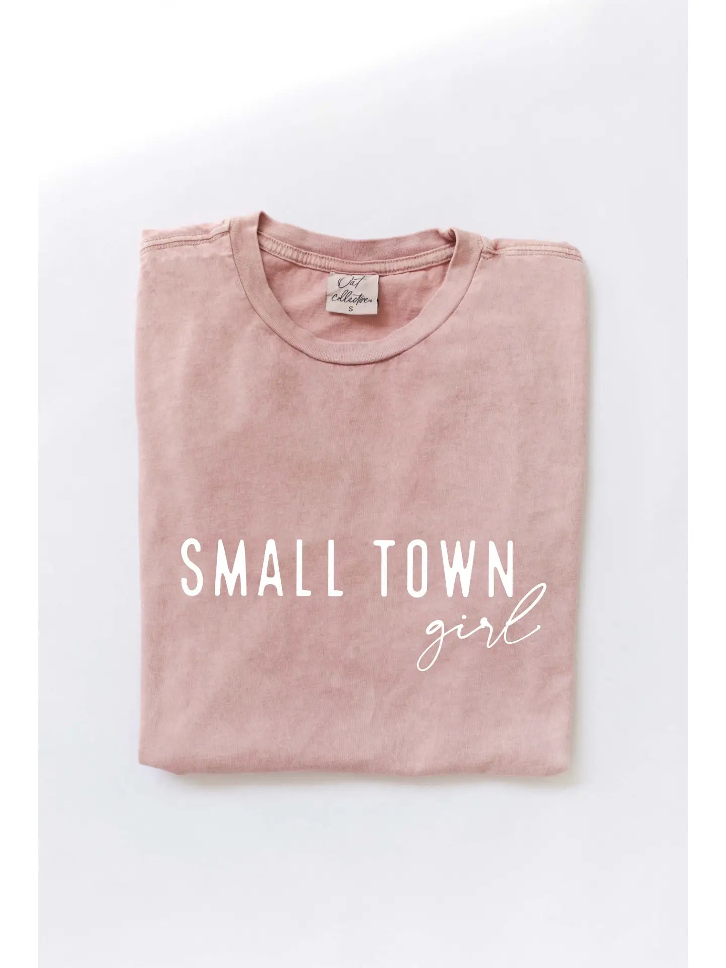 PREORDER: Small Town Girl Mineral Washed Graphic Top