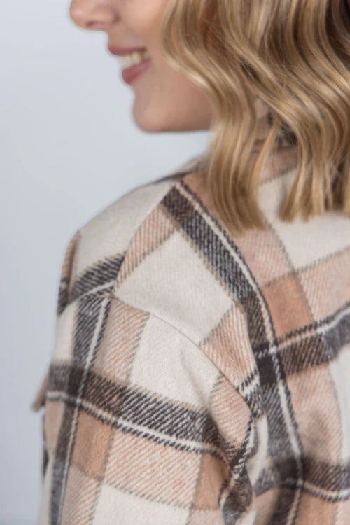 PREORDER: Norah Plaid Shacket