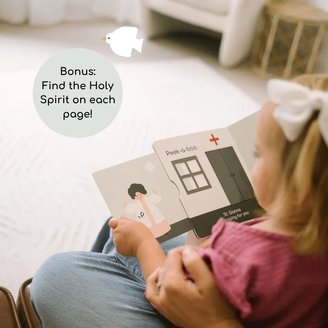 PREORDER: Peek-A-Boo Saints 2 - Catholic Board Book