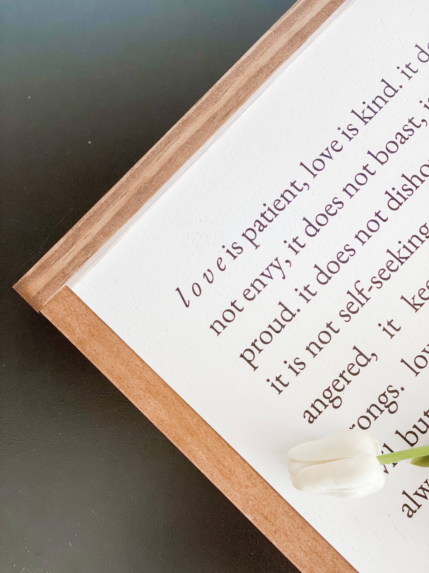 1 Corinthians 13 | Wall Art, Wall Decor, Home Decor