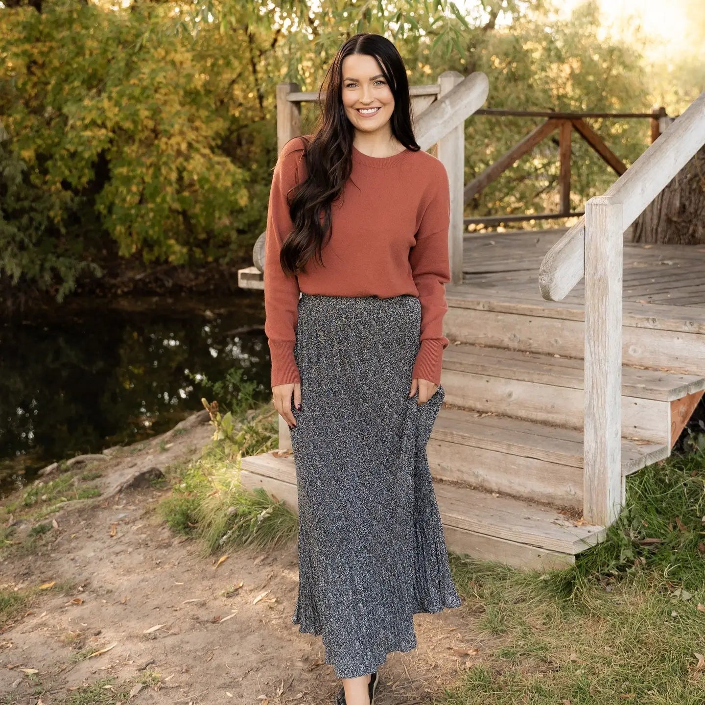 PREORDER: Camilla Sweater - Light Rust