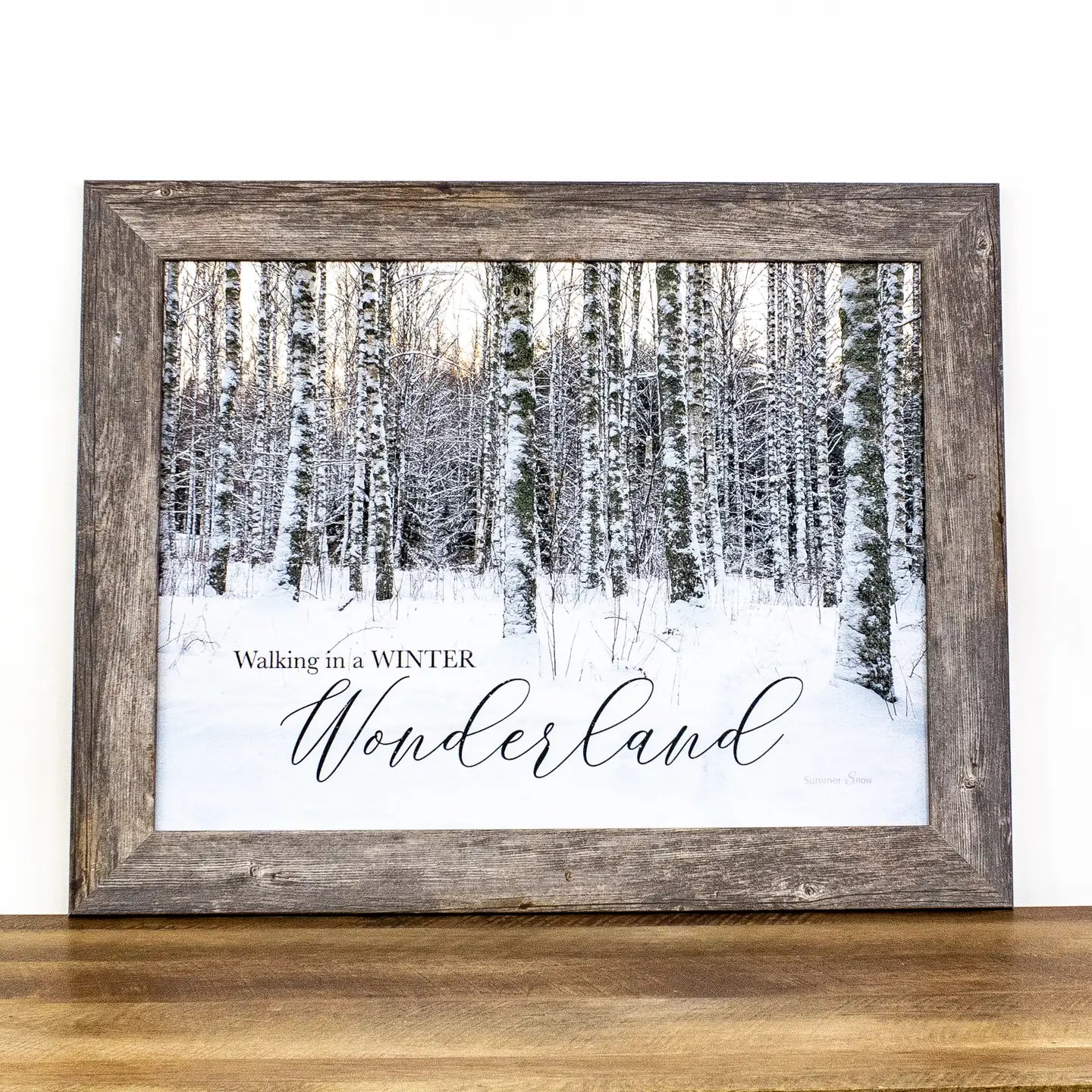 PREORDER: Winter Wonderland sign