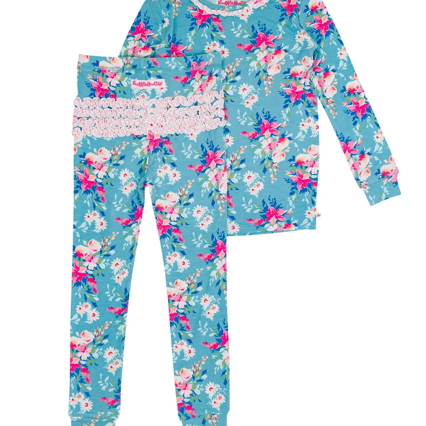 PREORDER Girls RuffleButts Pajamas (Newborn-16)