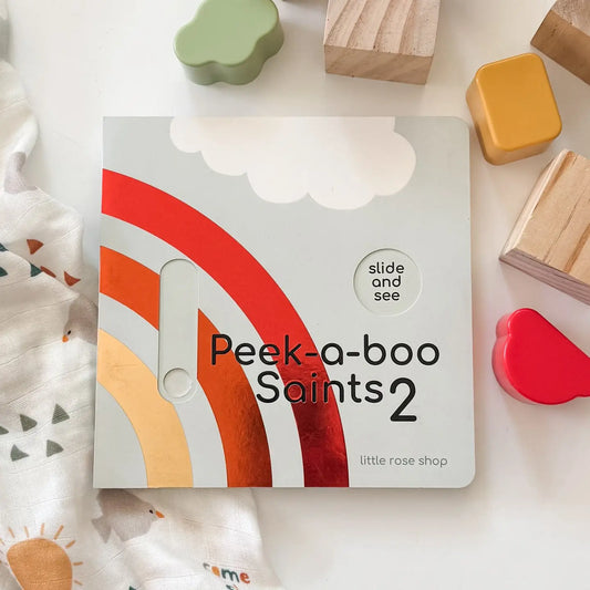 PREORDER: Peek-A-Boo Saints 2 - Catholic Board Book
