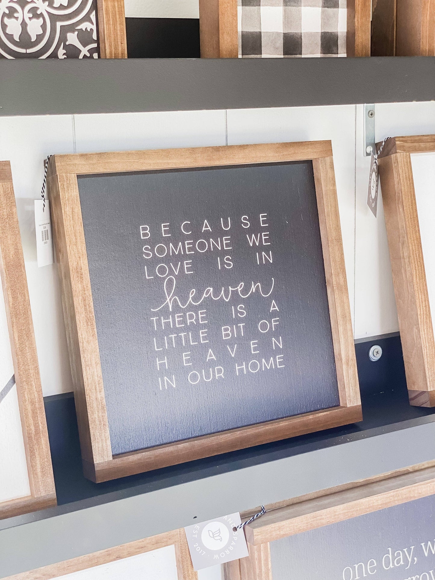 Because Someone We Love Is In Heaven | Wall Art, Home Decor