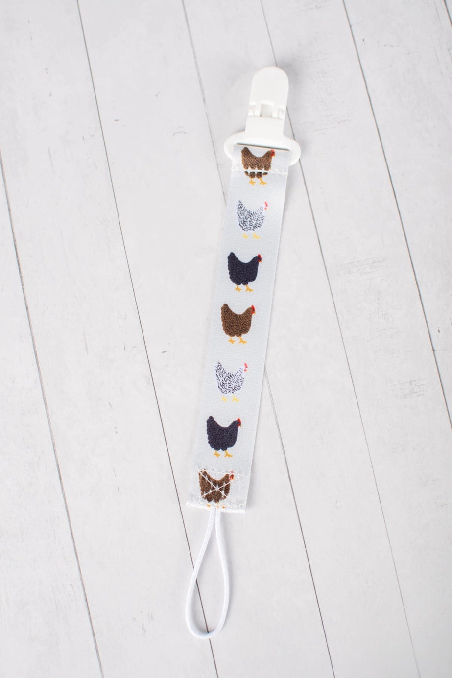 Backyard Chicken Paci Clip