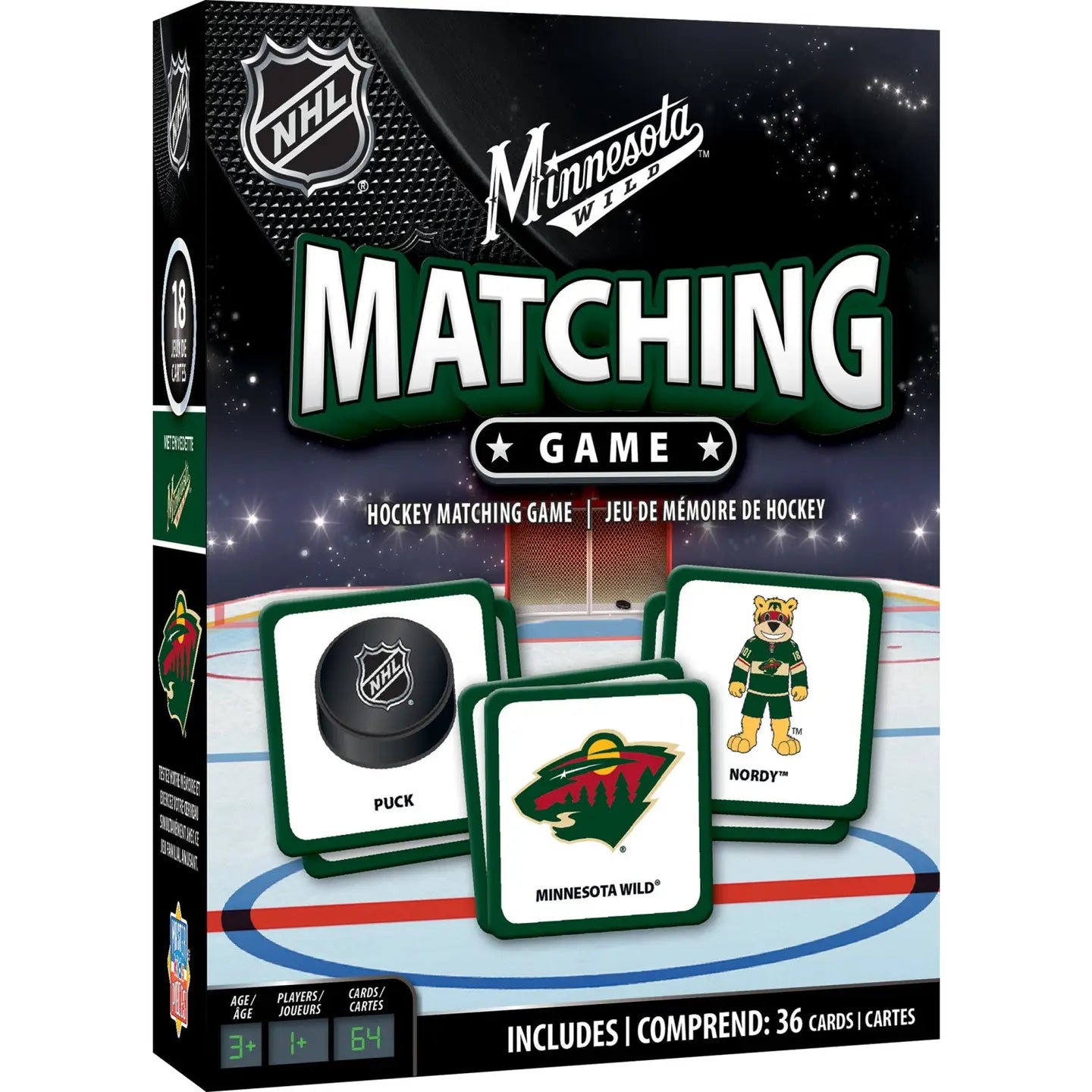 PREORDER: Minnesota Wild Matching Game
