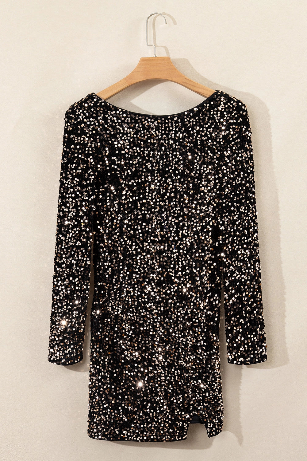 PREORDER: Emersyn Sequin Long Sleeve Bodycon Dress