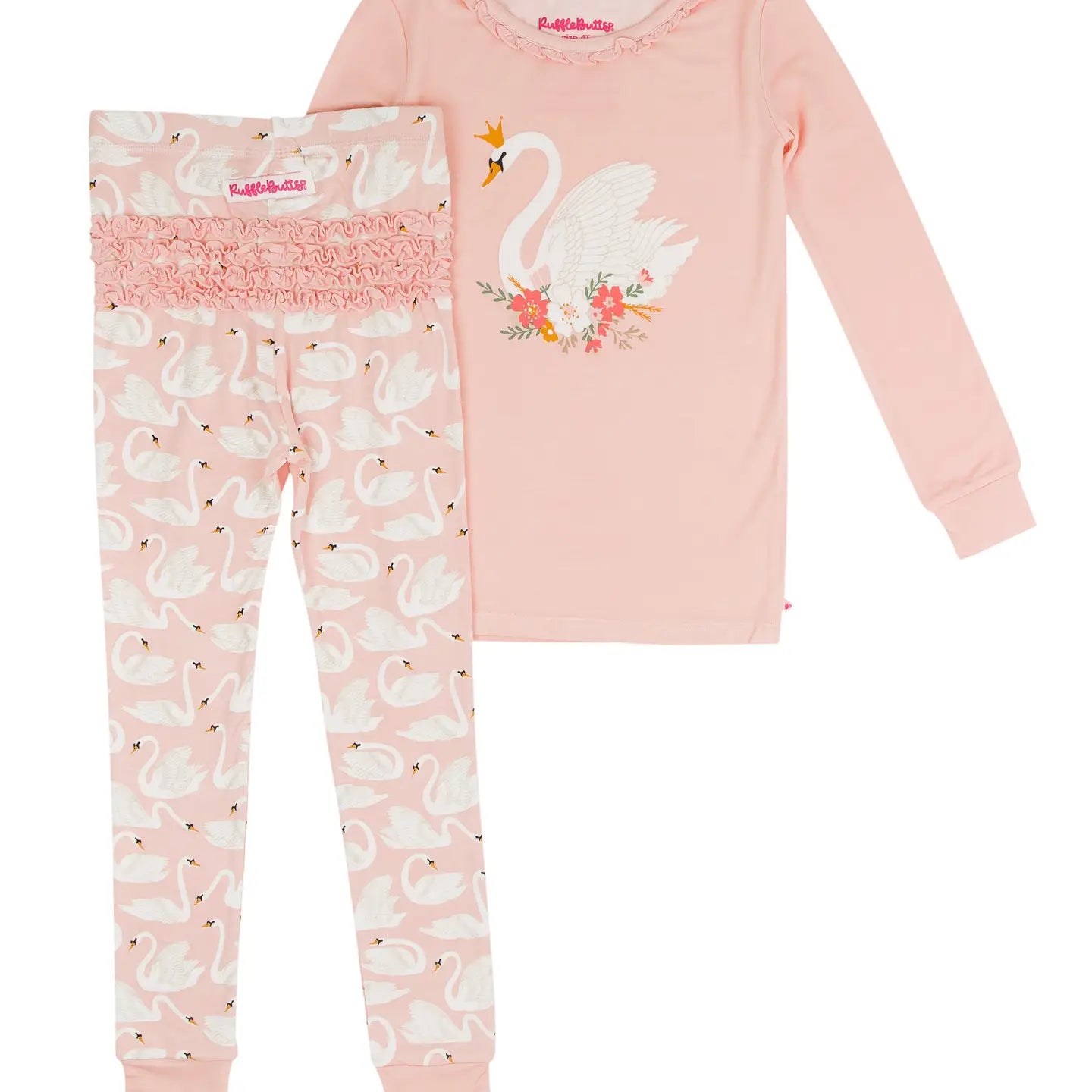 PREORDER Girls RuffleButts Pajamas (Newborn-16)