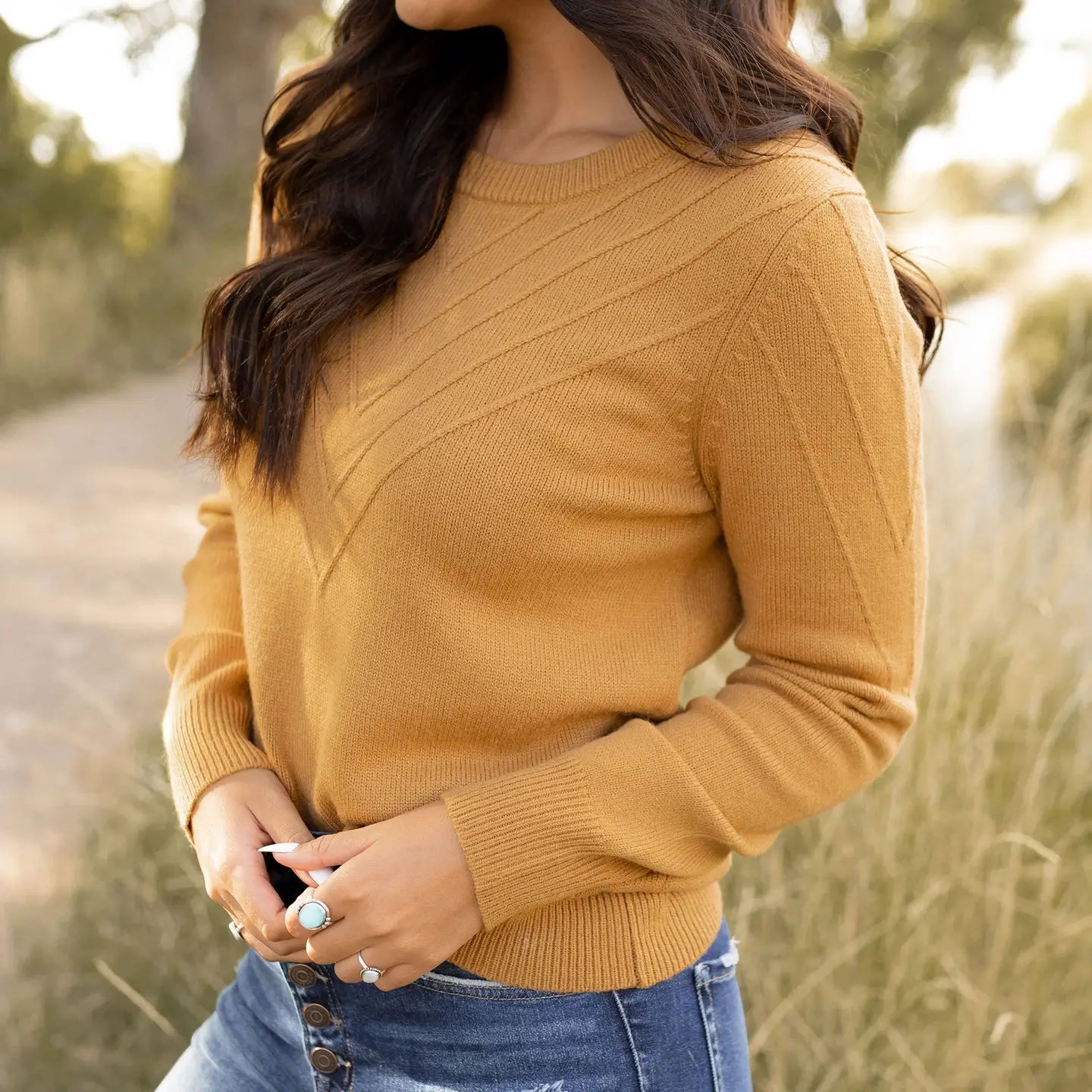 PREORDER: Stella Sweater - Gold