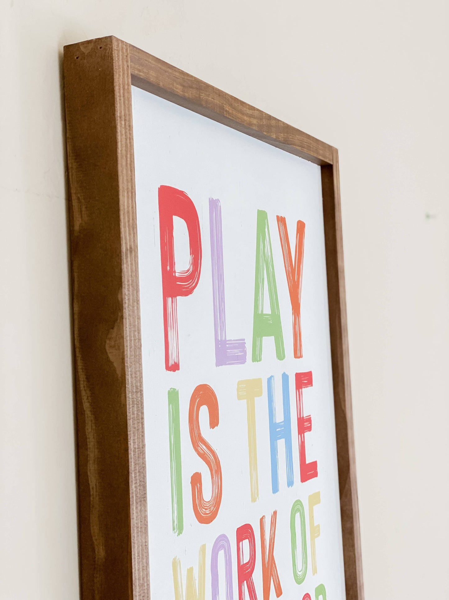 Play Is the Work - Mr. Rogers | Mother's Day Gifts