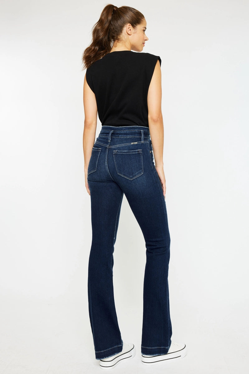 PREORDER: KanCan High Rise Wide Hem Bootcut JEANS