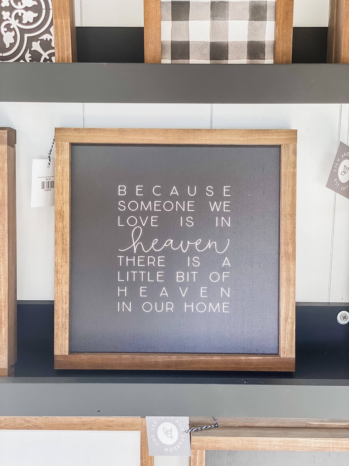 Because Someone We Love Is In Heaven | Wall Art, Home Decor