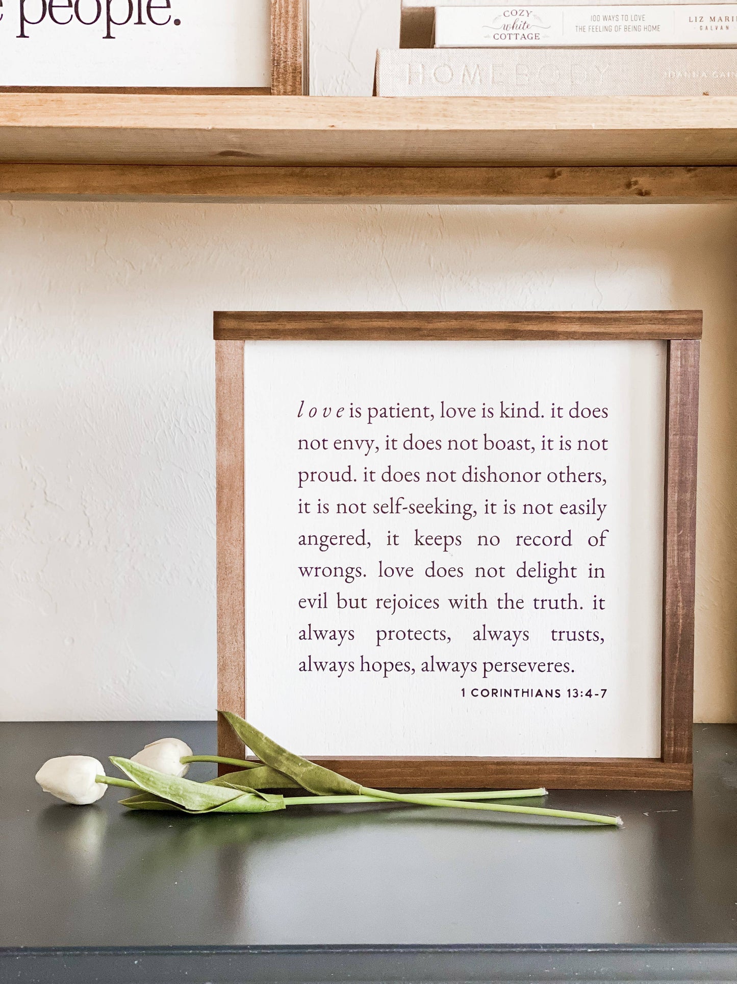 1 Corinthians 13 | Wall Art, Wall Decor, Home Decor