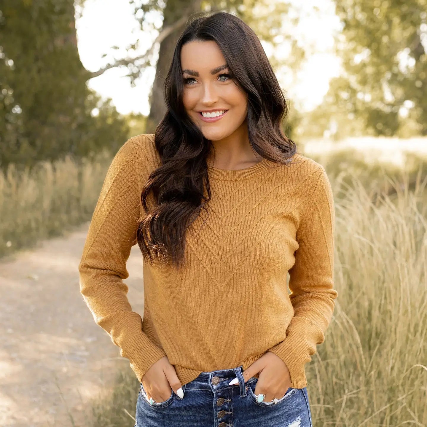 PREORDER: Stella Sweater - Gold