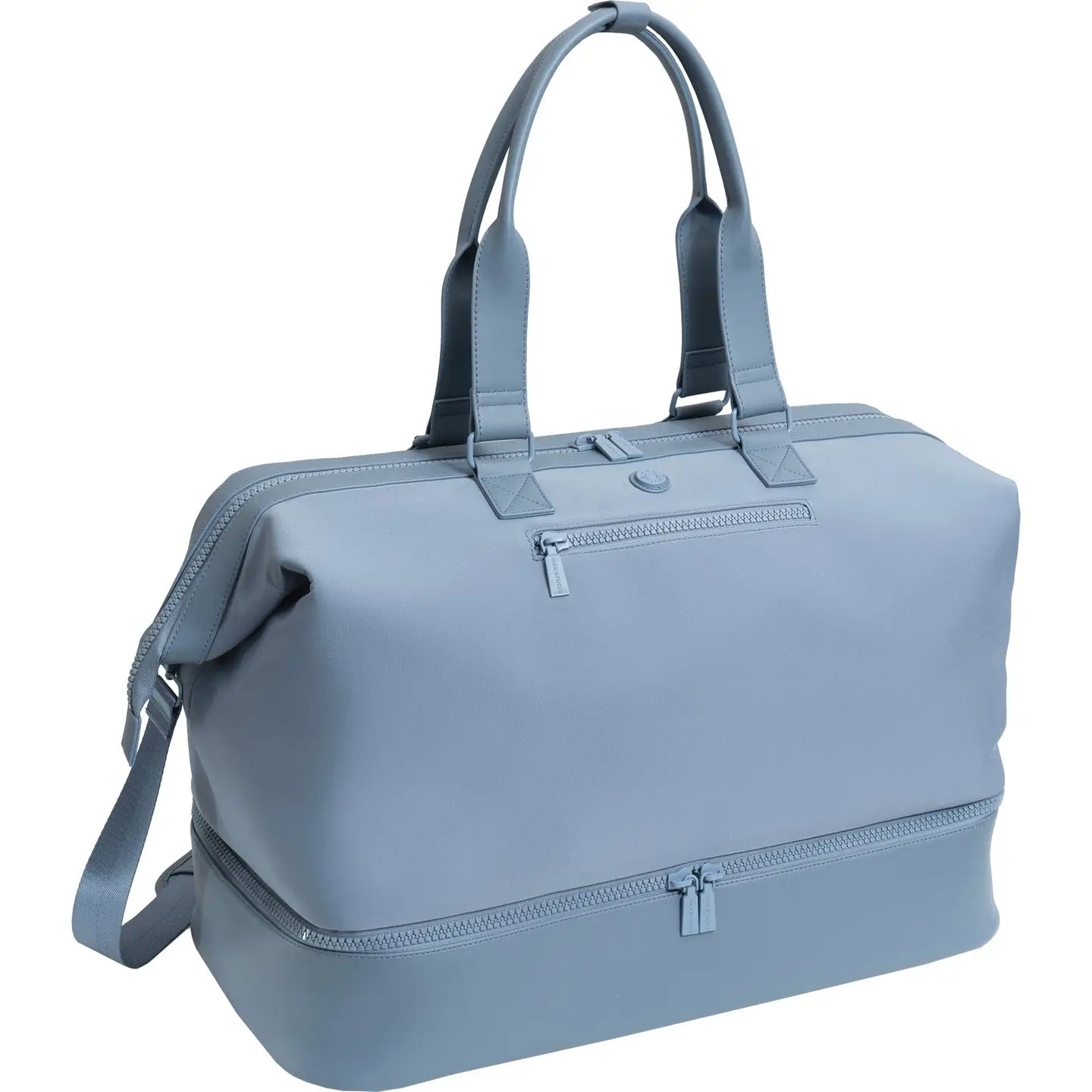 PREORDERS: Max Studio Sport Nylon & Faux Leather Drop Bottom Duffel Bag