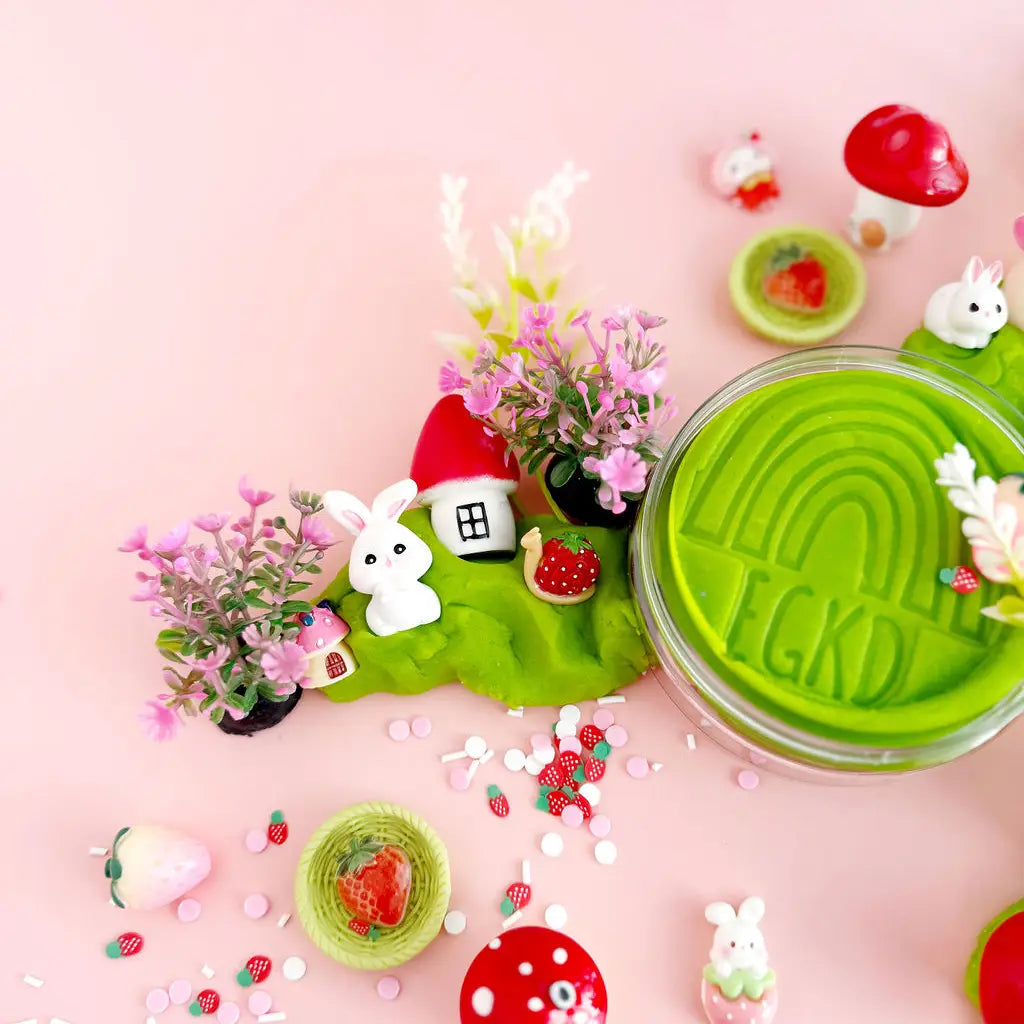 PREORDER: Bunny Berry Village Kiddough Play Kit