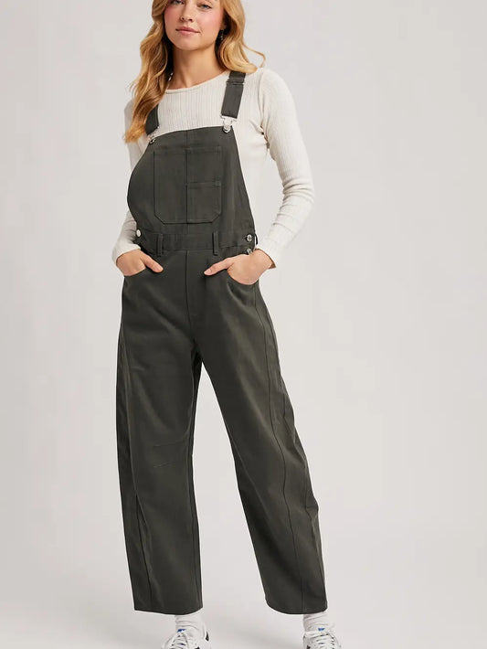 PREORDER: Barrel Overalls Jumpsuit