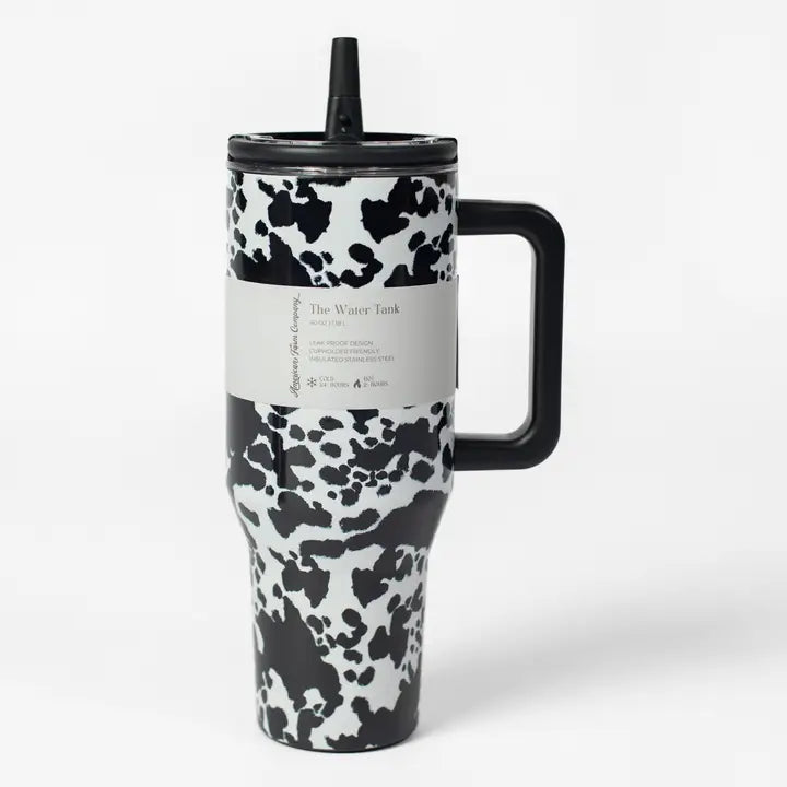 PREORDER: Cow Print Insulated  Tumbler