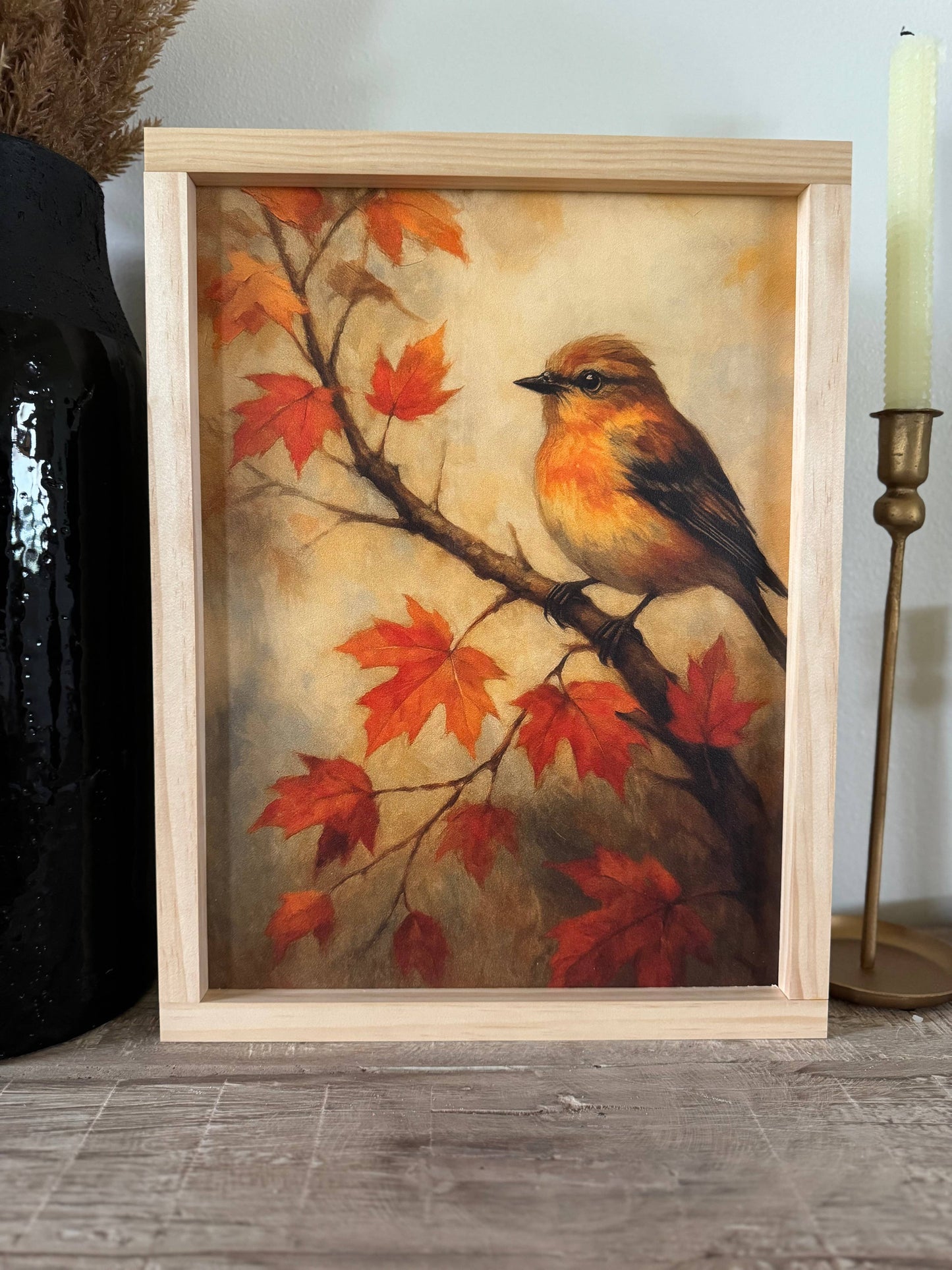Fall Bird 13x17