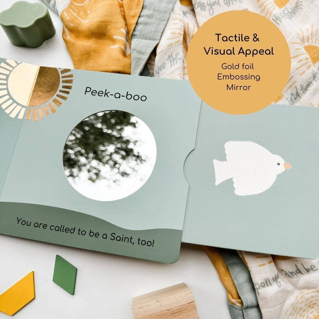 Peek-a-boo Saints Catholic Board Book